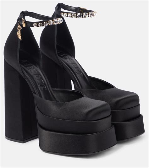 black versace heels|versace aevitas.